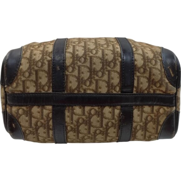 128303BQ (L4) Christian Dior Hand Bag Brown Canvas - Picture 3 of 9